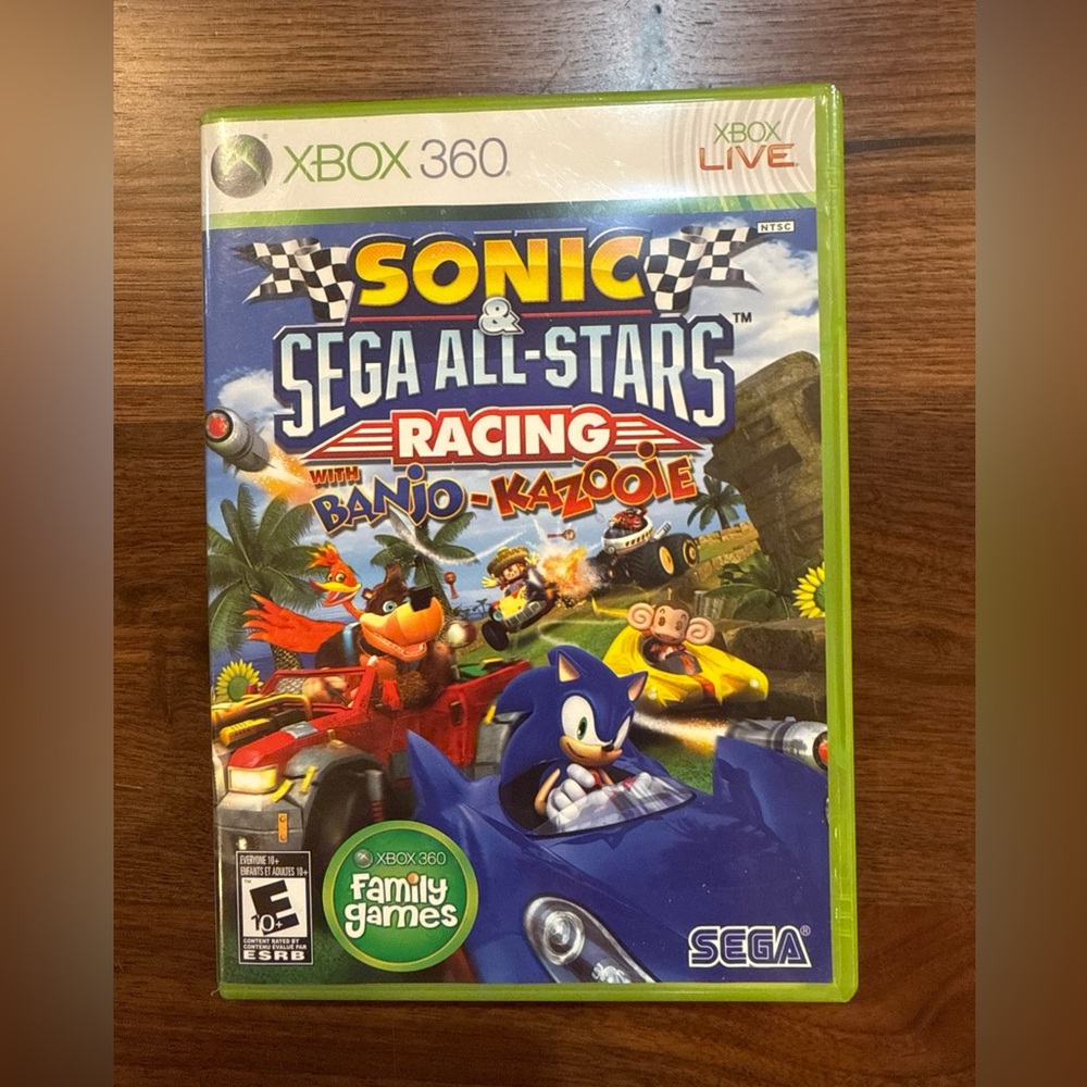 Sonic & Sega All-Stars Racing for Xbox 360 - EUC